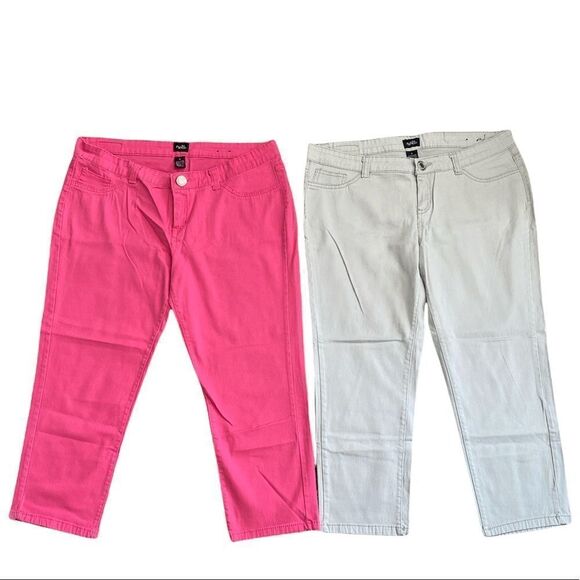 Rue 21 Capri Pants Size 9 Bundle - Picture 1 of 10